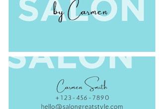 do a creative business card design