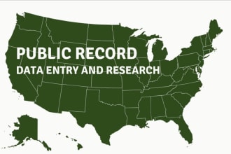 do real estate property research and data entry clerk