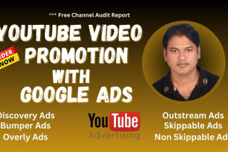 set up and manage youtube video promotion google ads