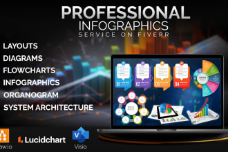 create unique professional infographic design