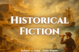 write a historical fiction novel as a fiction ghostwriter