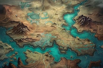 do fantasy map for your book, game, dnd campaigns