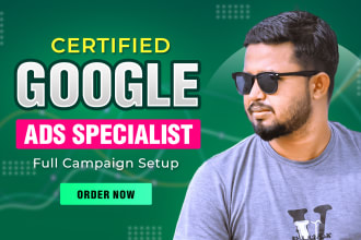 setup and optimize your google ads adwords ppc campaigns