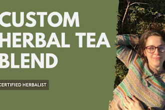 create a custom herbal tea blend recipe for you