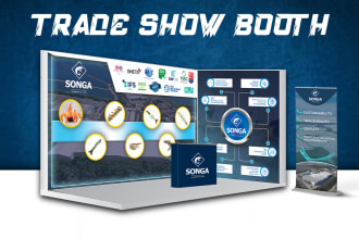 design premium trade show booth