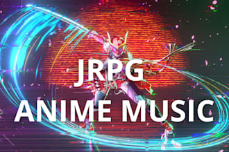 compose japanese anime music or jrpg soundtrack for games