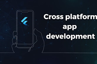 do crossplatform development of an app for ios and android