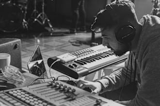compose and produce a custom soundtrack for your film or game