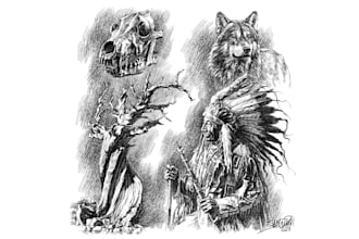 create pen and ink drawings and custom illustrations