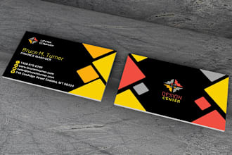do professionally unique and modern business card design