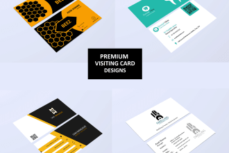make premium and unique visiting cards