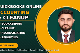 quickbooks cleanup, setup, catchup and bookkeeping US businesses