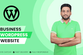 web design and build a complete website with responsive