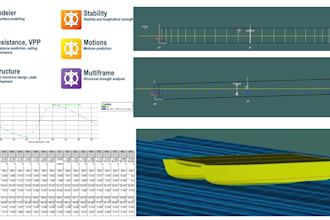 design your barge, ship, yacht and perform all calculations
