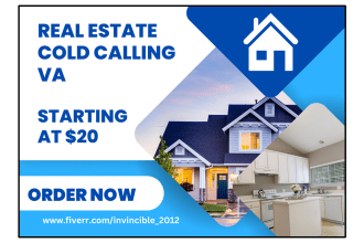 do real estate wholesale cold calling and be your expert cold caller va