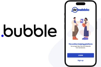 be your bubble developer, build bubble io website for you