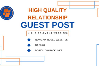 write and publish article and relationship guest post on high da website