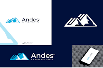 do a timeless minimalist logo design with free brand guidelines