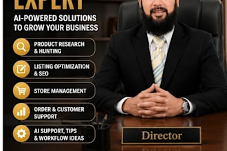 manage and optimize amazon ebay etsy shopify stores with ai support