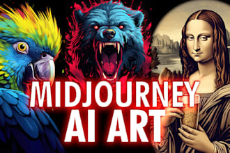creating custom ai art with midjourney advanced