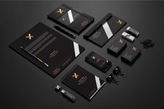 design business card, letterhead, and complete stationery