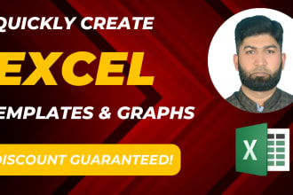 quickly create excel templates and graphs