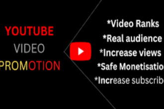 do super fast organic youtube video promotion to grow views