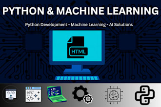 build python and machine learning projects