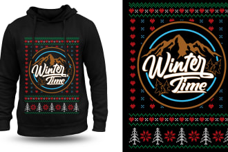 do ugly christmas sweatshirt and sweater design