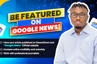 write a detailed article about you on google news