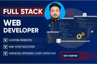 be your full stack web developer in PHP laravel, HTML, CSS