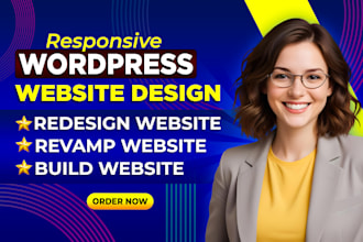 design, redesign, revamp, duplicate, clone or fix wordpress website