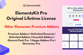 install elementskit pro license with lifetime validity