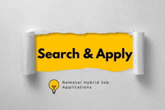 do job search and apply, internships, job applications