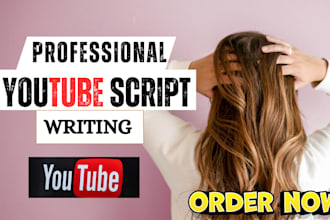 be youtube video script writer, script writing, video script, true crime script