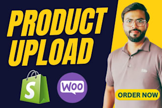 upload or add  products to your shopify and woocommerce store