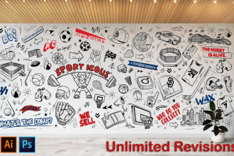 design home and office wall arts, mural, decals, canvas