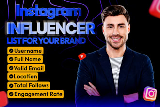 find the best instagram youtube tiktok influencer for influencers marketing