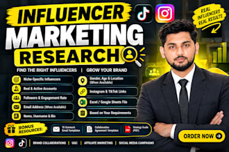 research best instagram, tiktok influencers for influencer marketing