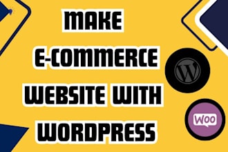 create a wordpress ecommerce website with elementor
