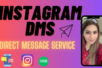 do digital marketing through instagram dm or direct messages