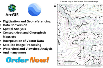 do gis projects in arcgis and google earth