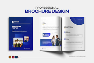 design a premium brochure and company profile