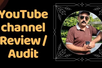 make your youtube channel review to increase views and subscribers