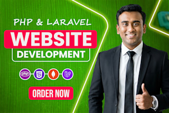 do PHP laravel fullstack developer for backend and rest API development