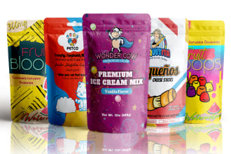 do organic product packaging design, pouch bag design