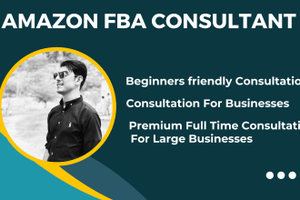 be your amazon fba consultant or mentor