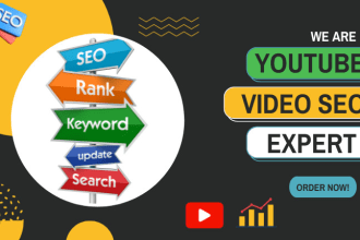 youtube video SEO and optimization with trending keywords