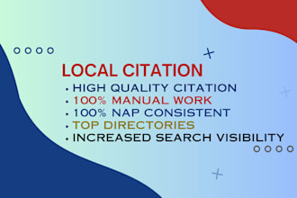 build citation and directory listing with nap consistency
