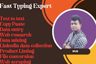 do fast typist, efficient data entry, copy paste and excel